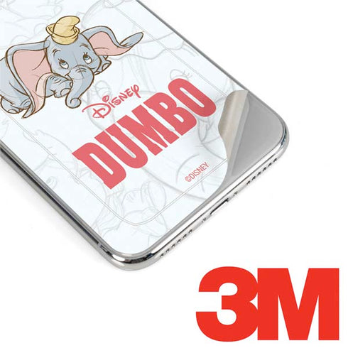 Disney Dumbo Classic sketched portrait iPhone XS Max Skin