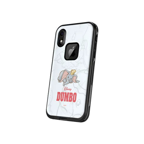 Disney Dumbo Classic sketched portrait LifeProof Fre iPhone Skin