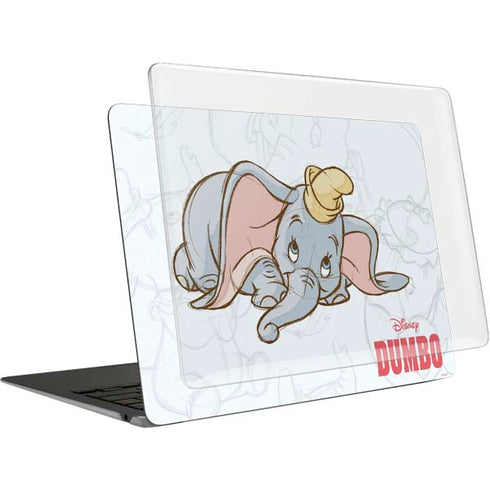 Disney Dumbo Classic sketched portrait MacBook Air 15in (2023-2025) Case plus Skin