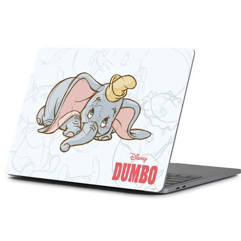 Disney Dumbo Classic sketched portrait Apple MacBook Pro 13-inch Skin