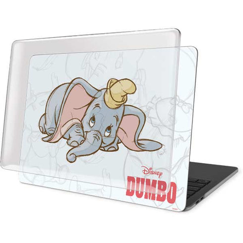 Disney Dumbo Classic sketched portrait MacBook Pro 15in (2016-19) Case plus Skin