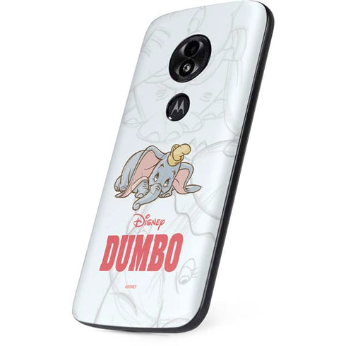 Disney Dumbo Classic sketched portrait Moto E5 Play Skin
