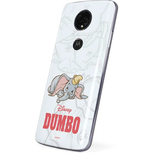 Disney Dumbo Classic sketched portrait Moto E5 Plus Skin