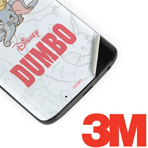 Disney Dumbo Classic sketched portrait Moto G6 Skin