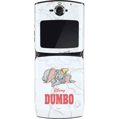 Disney Dumbo Classic sketched portrait Motorola RAZR Skin