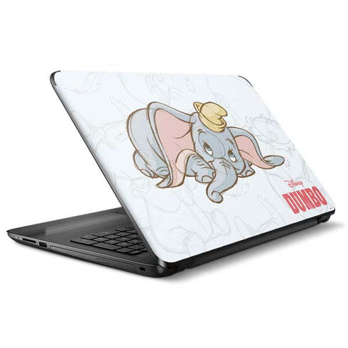 Disney Dumbo Classic sketched portrait HP Notebook Skin