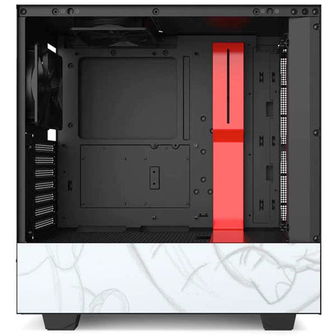 Disney Dumbo Classic sketched portrait NZXT H510 Compact ATX Mid-Tower Case Skin