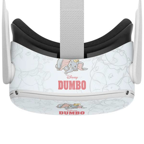 Disney Dumbo Classic sketched portrait Oculus Quest 2 Skin