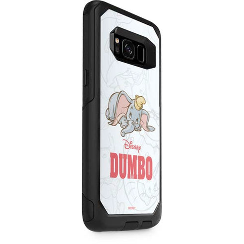 Disney Dumbo Classic sketched portrait Otterbox Commuter Galaxy Skin