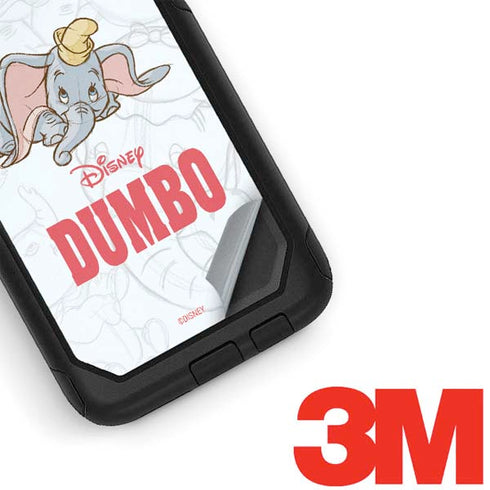 Disney Dumbo Classic sketched portrait Otterbox Commuter Galaxy Skin