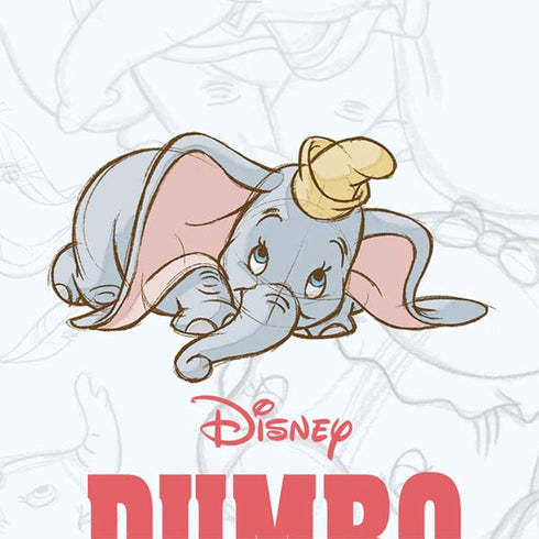 Disney Dumbo Classic sketched portrait Otterbox Commuter Galaxy Skin