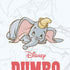 Disney Dumbo Classic sketched portrait Otterbox Commuter Galaxy Skin