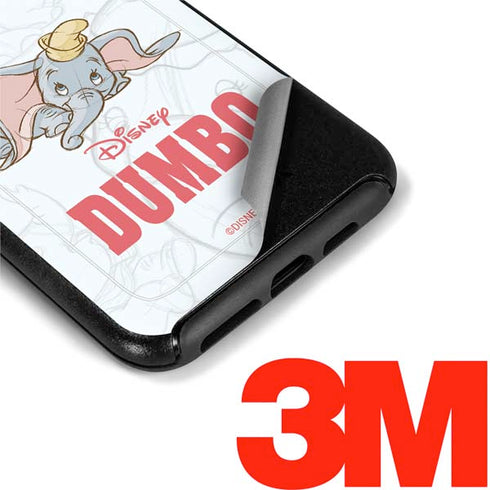 Disney Dumbo Classic sketched portrait Otterbox Symmetry iPhone Skin
