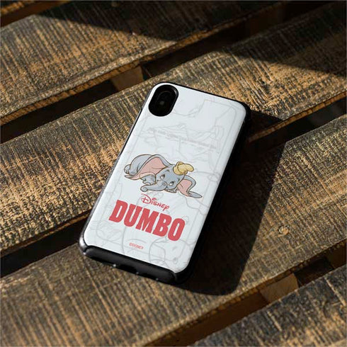 Disney Dumbo Classic sketched portrait Otterbox Symmetry iPhone Skin