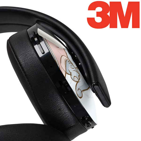 Disney Dumbo Classic sketched portrait PlayStation 4 Gold Wireless Headset Skin