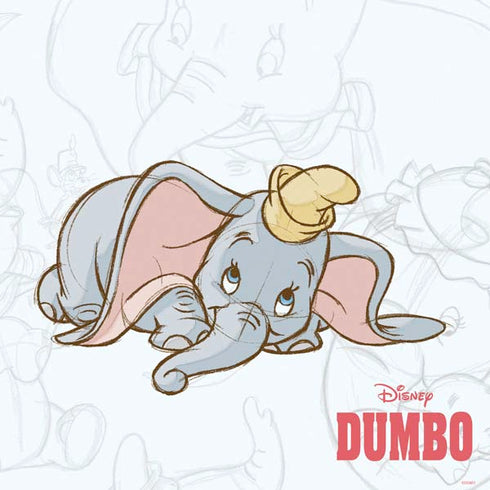 Disney Dumbo Classic sketched portrait PS4 Slim Skin
