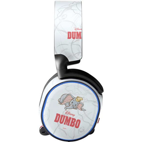 Disney Dumbo Classic sketched portrait SteelSeries Arctis 5 Skin