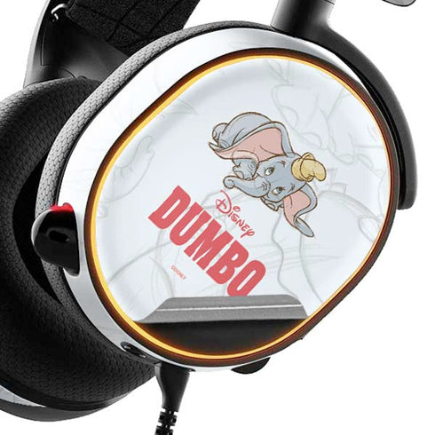 Disney Dumbo Classic sketched portrait SteelSeries Arctis 5 Skin