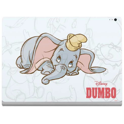 Disney Dumbo Classic sketched portrait Surface Book 2 13.5in Skin