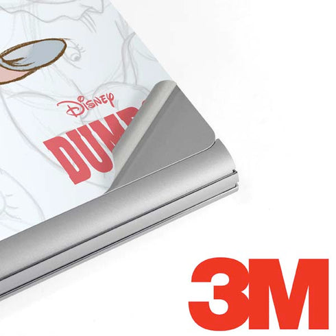 Disney Dumbo Classic sketched portrait Surface Book 2 13.5in Skin