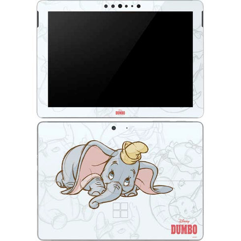 Disney Dumbo Classic sketched portrait Surface Go Skin