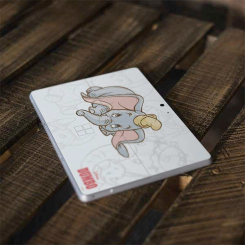 Disney Dumbo Classic sketched portrait Surface Go Skin
