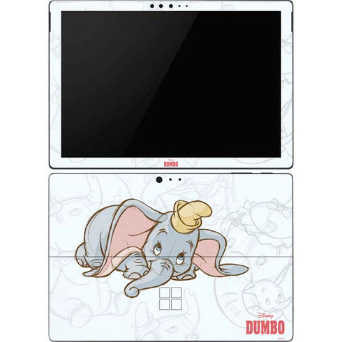 Disney Dumbo Classic sketched portrait Surface Pro 6 Skin
