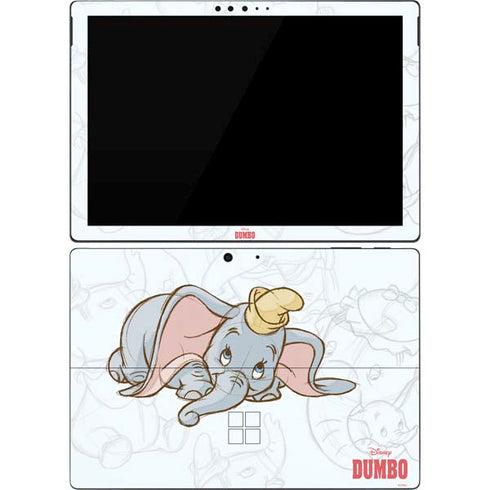 Disney Dumbo Classic sketched portrait Surface Pro 7 Skin