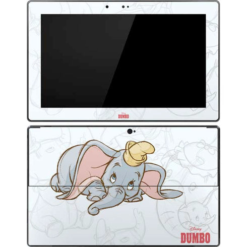 Disney Dumbo Classic sketched portrait Surface Pro Tablet Skin