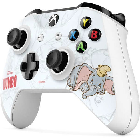 Disney Dumbo Classic sketched portrait Xbox One S Controller Skin