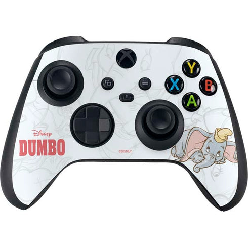 Disney Dumbo Classic sketched portrait Xbox Series X Controller Skin