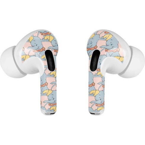 Disney Dumbo Face Pattern AirPods Pro 2nd Gen Skin