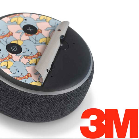 Disney Dumbo Face Pattern Amazon Echo Dot Skin