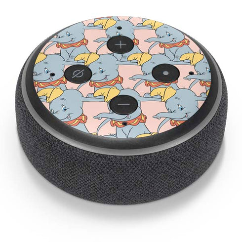 Disney Dumbo Face Pattern Amazon Echo Dot Skin