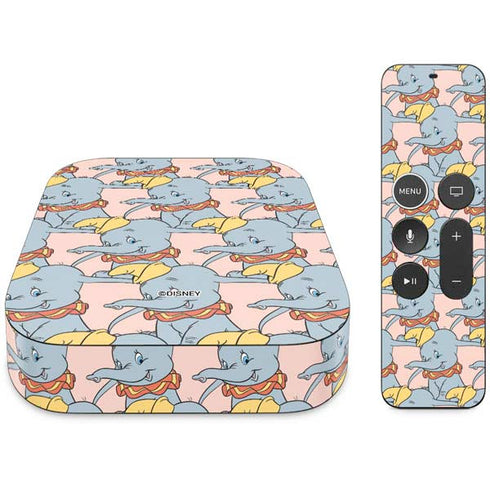 Disney Dumbo Face Pattern Apple TV Skin