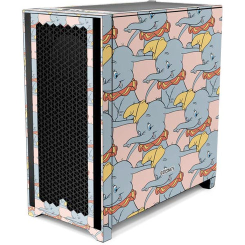 Disney Dumbo Face Pattern Corsair 4000D Tempered Glass Mid-Tower ATX Case Skin