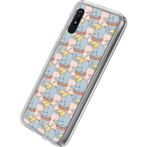 Disney Dumbo Face Pattern Galaxy A10e Clear Case