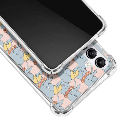 Disney Dumbo Face Pattern Galaxy A14 5G Clear Case