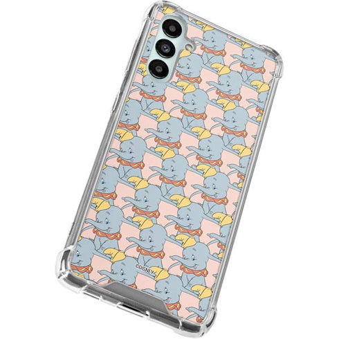 Disney Dumbo Face Pattern Galaxy A15 5G Clear Case