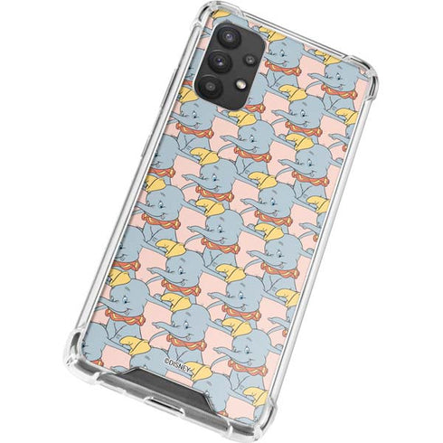 Disney Dumbo Face Pattern Galaxy A32 5G Clear Case