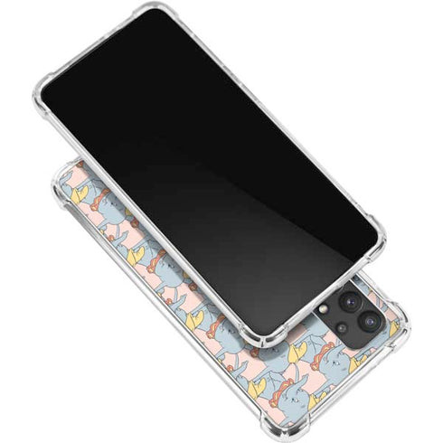 Disney Dumbo Face Pattern Galaxy A32 5G Clear Case