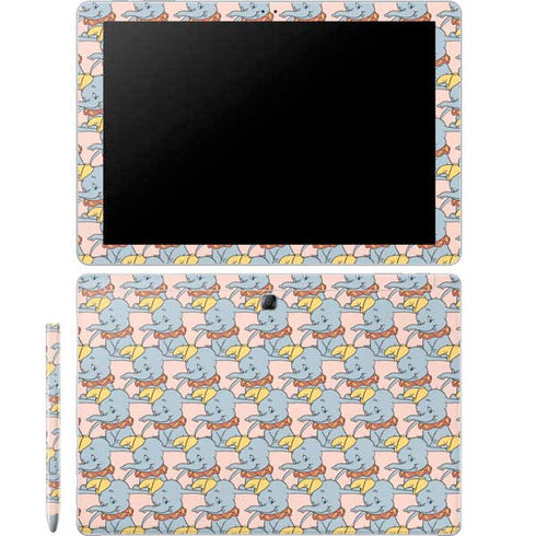 Disney Dumbo Face Pattern Galaxy Book 12in Skin