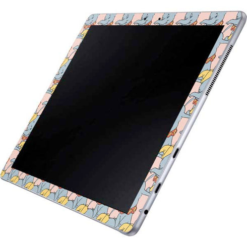 Disney Dumbo Face Pattern Galaxy Book 12in Skin