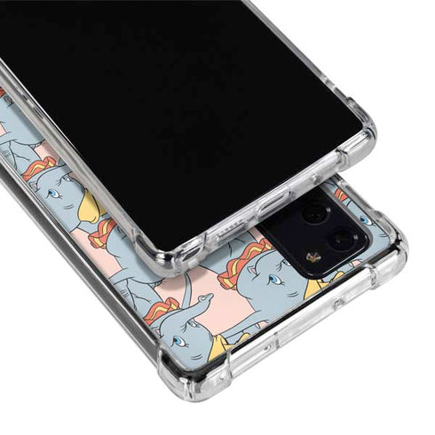 Disney Dumbo Face Pattern Galaxy Note20 5G Clear Case