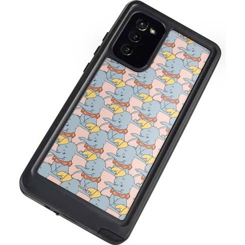 Disney Dumbo Face Pattern Galaxy Note20 5G Waterproof Case