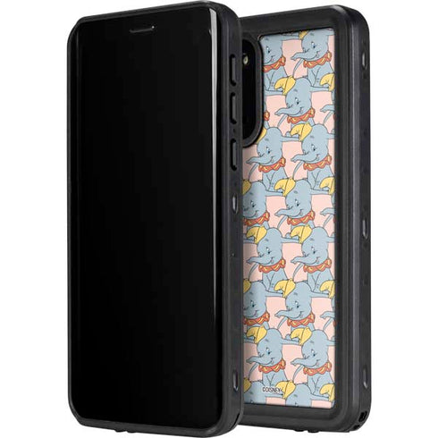 Disney Dumbo Face Pattern Galaxy S20 Plus Waterproof Case