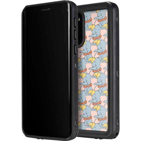 Disney Dumbo Face Pattern Galaxy S20 Waterproof Case