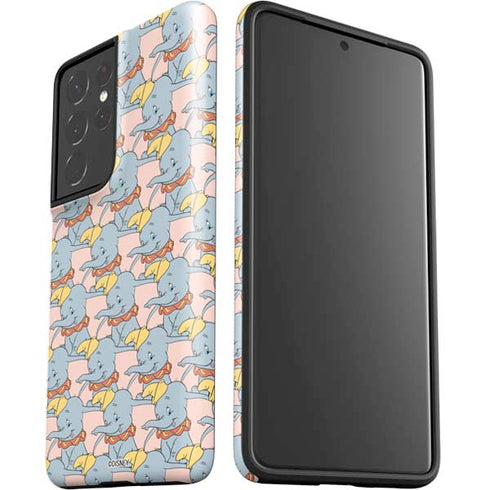 Disney Dumbo Face Pattern Galaxy S21 Ultra 5G Pro Case