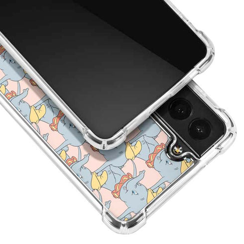 Disney Dumbo Face Pattern Galaxy S22 Clear Case