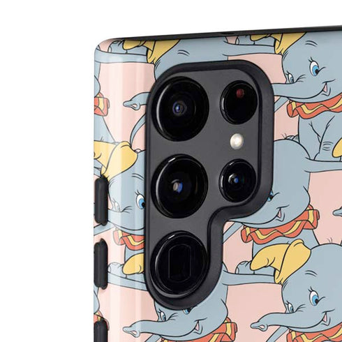 Disney Dumbo Face Pattern Galaxy S22 Ultra Pro Case
